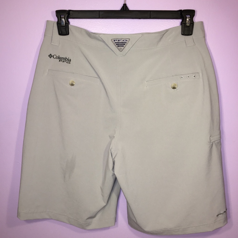 Gray Columbia PFG Shorts